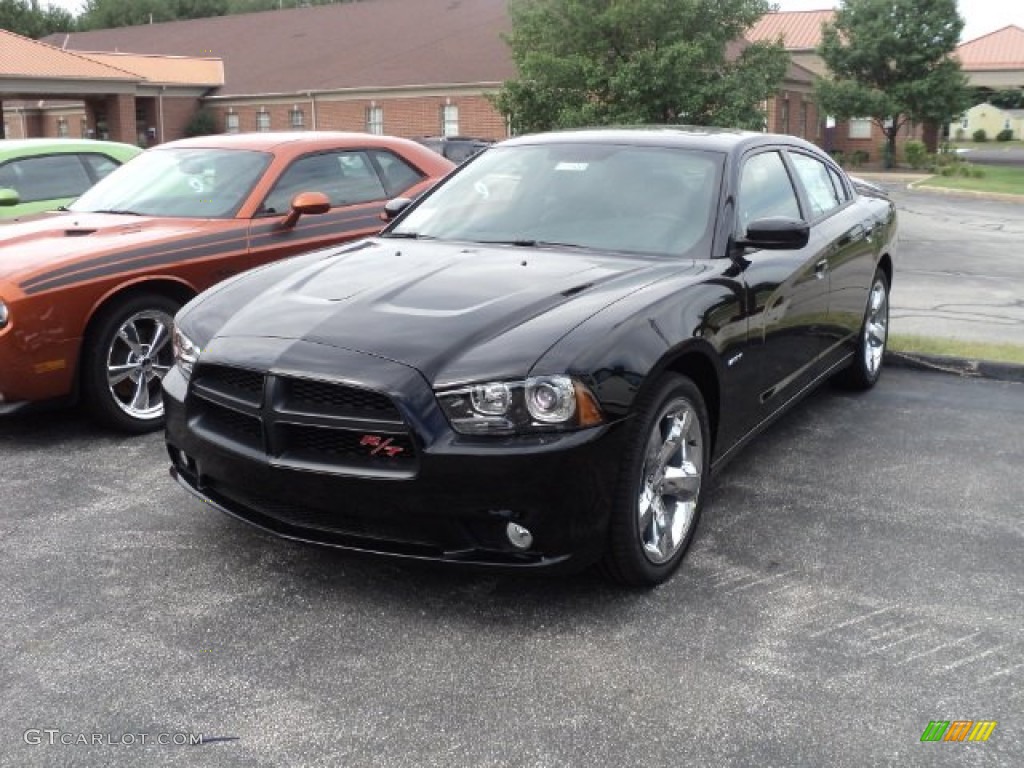 2011 Charger R/T Road & Track - Pitch Black / Black photo #1