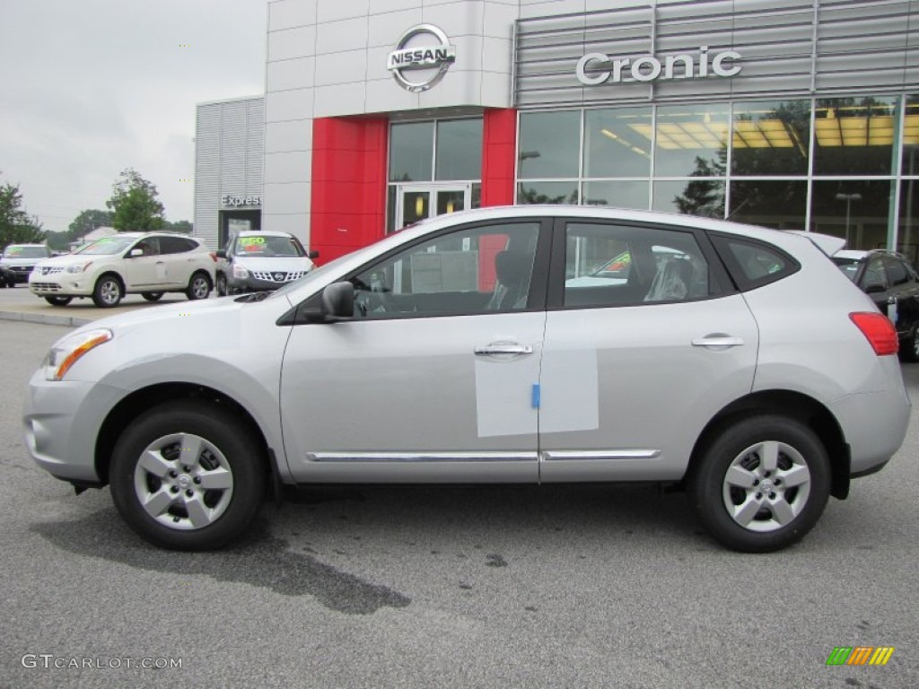 2011 Rogue S - Silver Ice Metallic / Black photo #2