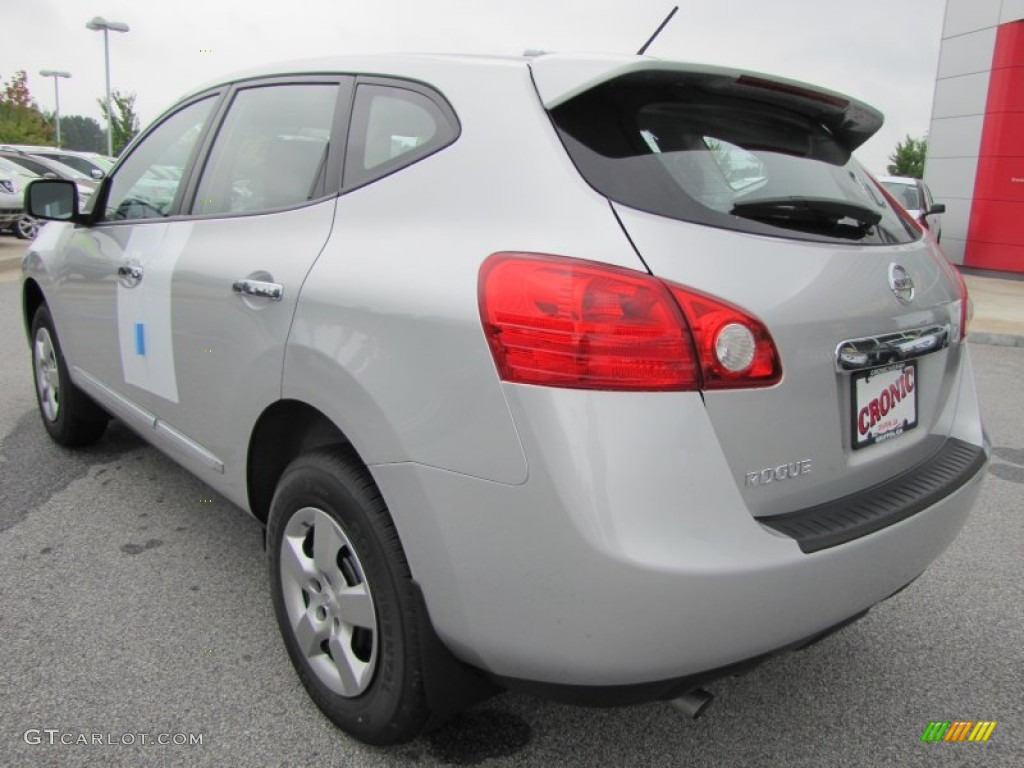 2011 Rogue S - Silver Ice Metallic / Black photo #3