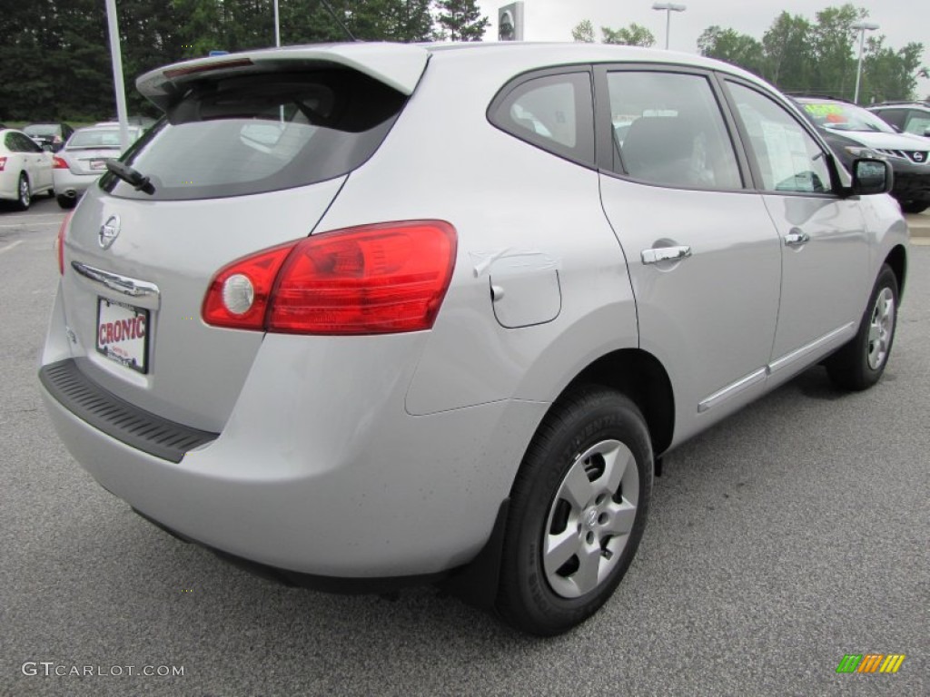 2011 Rogue S - Silver Ice Metallic / Black photo #5