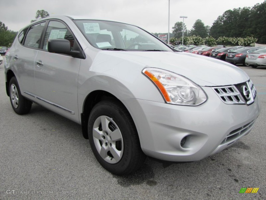 2011 Rogue S - Silver Ice Metallic / Black photo #7