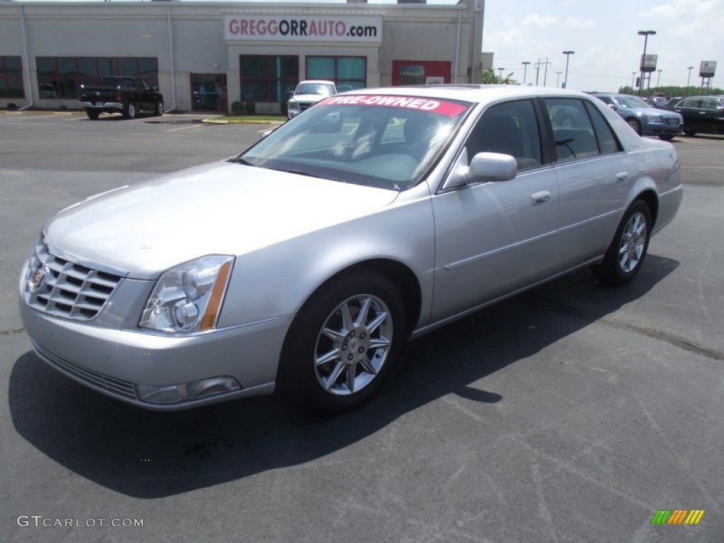 Radiant Silver Cadillac DTS