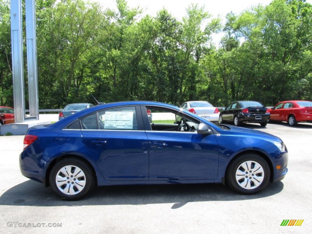 Blue Topaz Metallic 2012 Chevrolet Cruze LS Exterior Photo #51822545