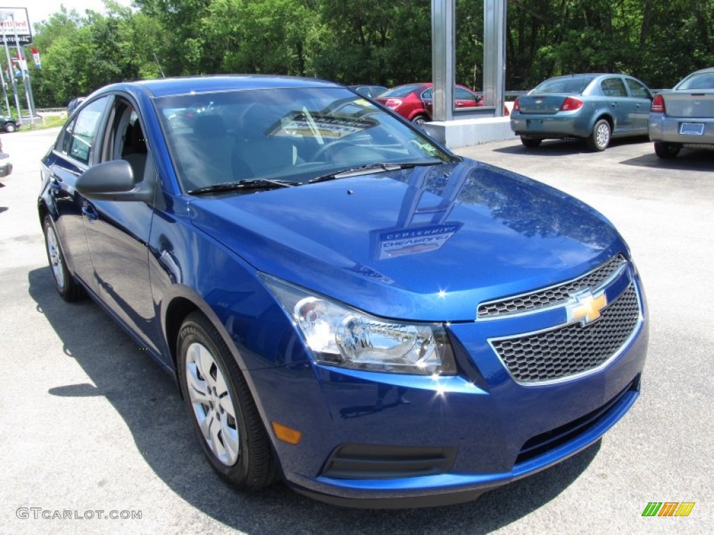 Blue Topaz Metallic 2012 Chevrolet Cruze LS Exterior Photo #51822554