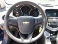 Jet Black/Medium Titanium Steering Wheel Photo for 2012 Chevrolet Cruze #51822599