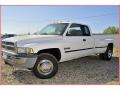 Bright White 1998 Dodge Ram 3500 Laramie SLT Extended Cab Dually