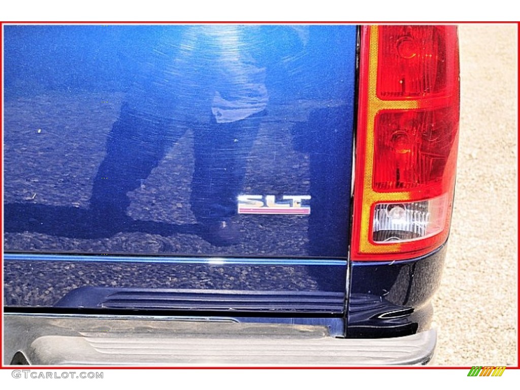 2004 Ram 1500 SLT Quad Cab - Patriot Blue Pearl / Dark Slate Gray photo #5
