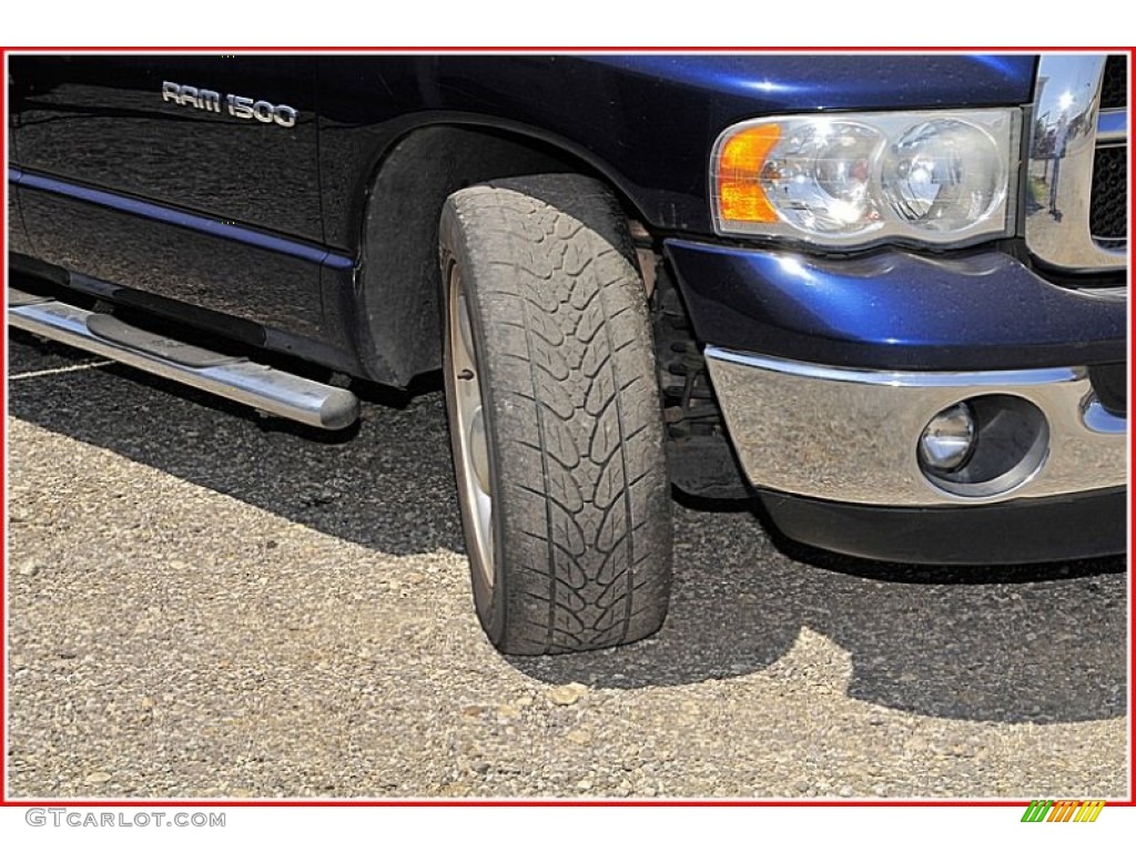 2004 Ram 1500 SLT Quad Cab - Patriot Blue Pearl / Dark Slate Gray photo #10