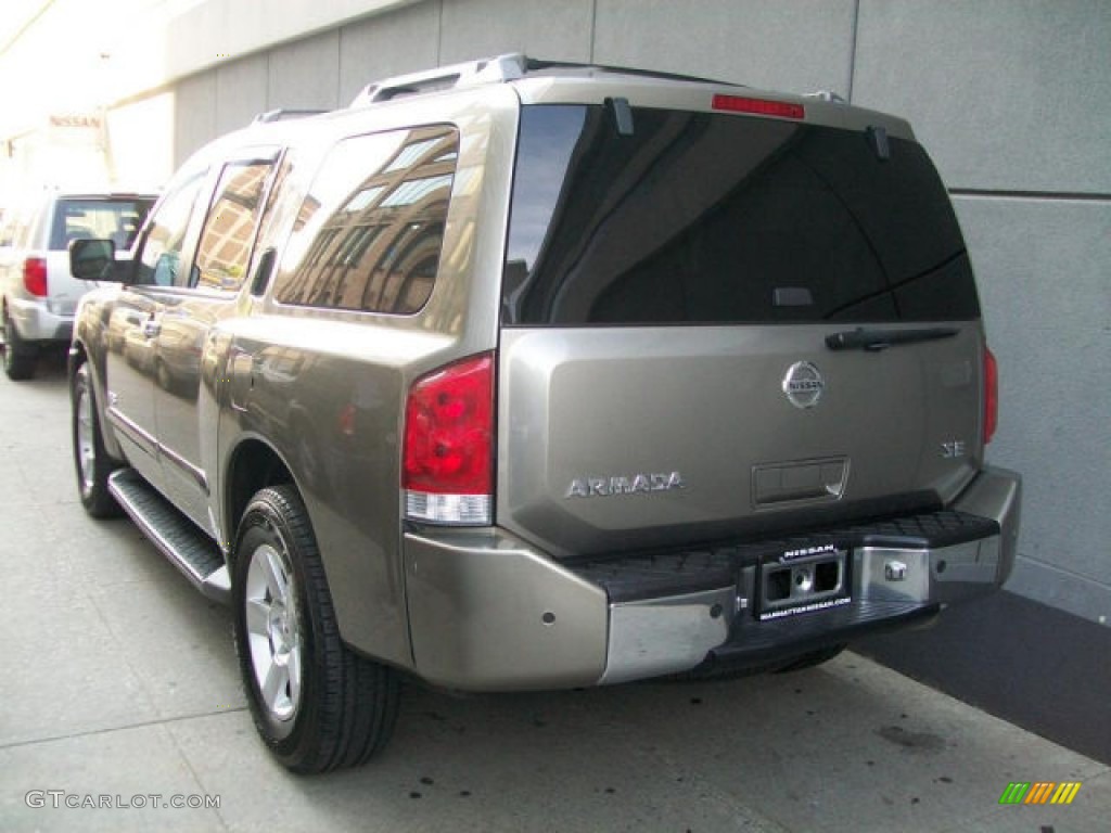 2007 Armada SE 4x4 - Granite / Graphite/Titanium photo #4
