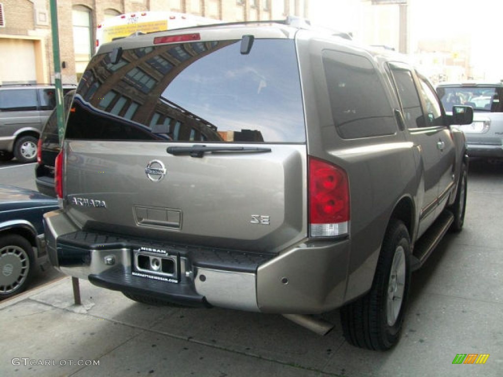 2007 Armada SE 4x4 - Granite / Graphite/Titanium photo #6
