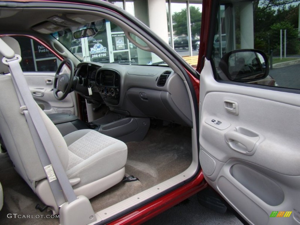 Light Charcoal Interior 2006 Toyota Tundra SR5 Access Cab Photo #51825748