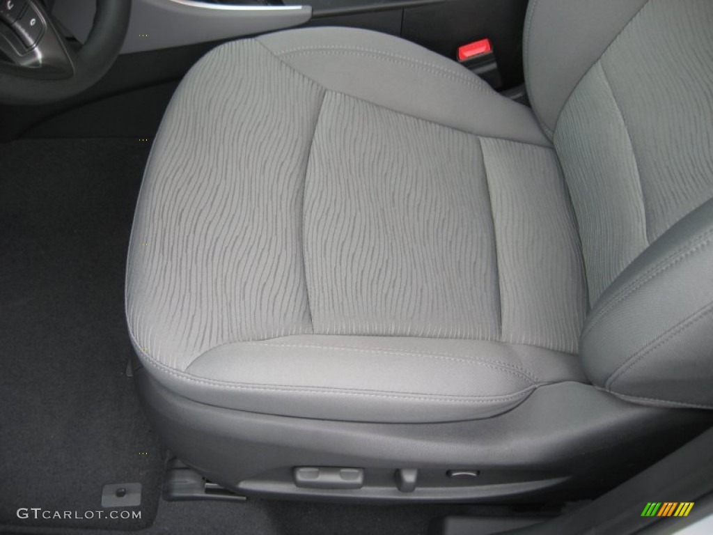 Gray Interior 2011 Hyundai Sonata Hybrid Photo #51826069