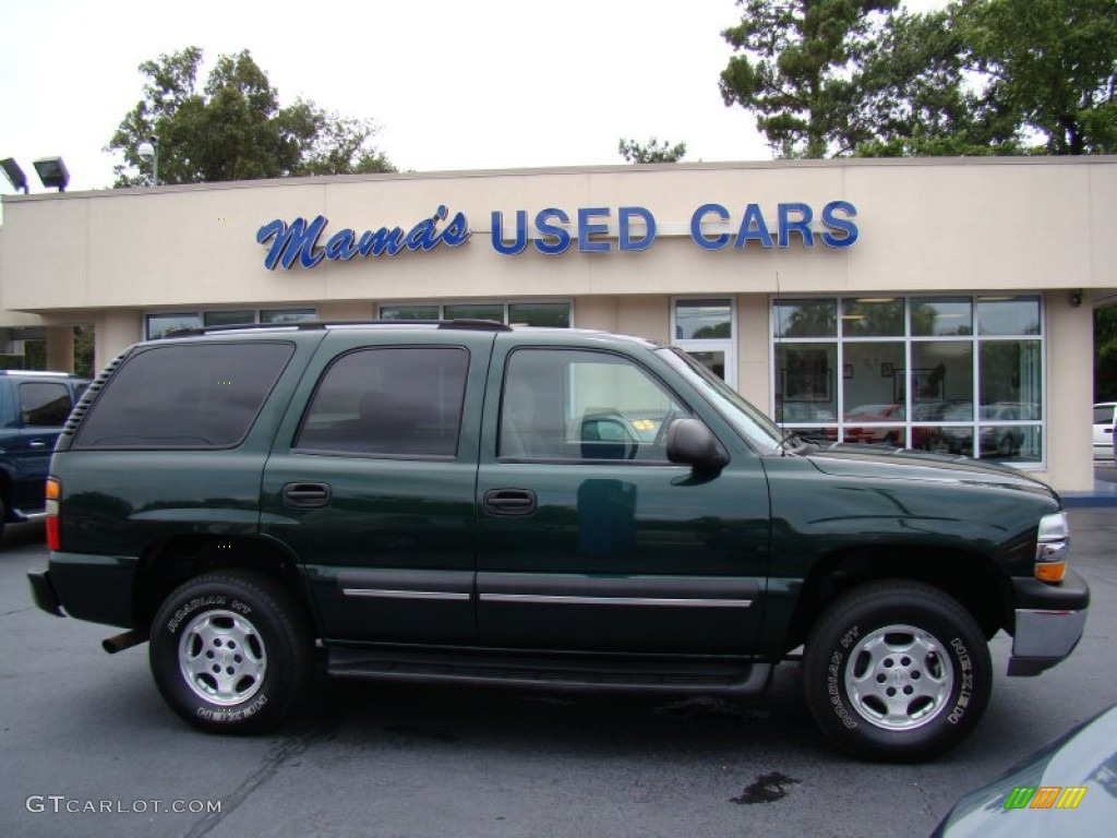 2004 Dark Green Metallic Chevrolet Tahoe 51825022