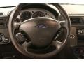 Charcoal/Red 2005 Ford Focus ZX4 ST Sedan Steering Wheel