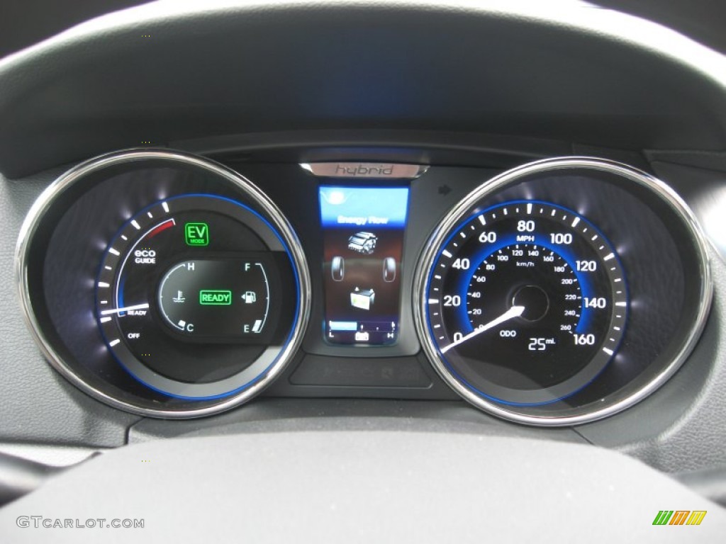 2011 Hyundai Sonata Hybrid Gauges Photo #51826237