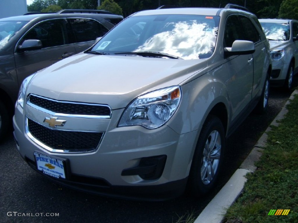 2011 Equinox LT - Gold Mist Metallic / Jet Black photo #1