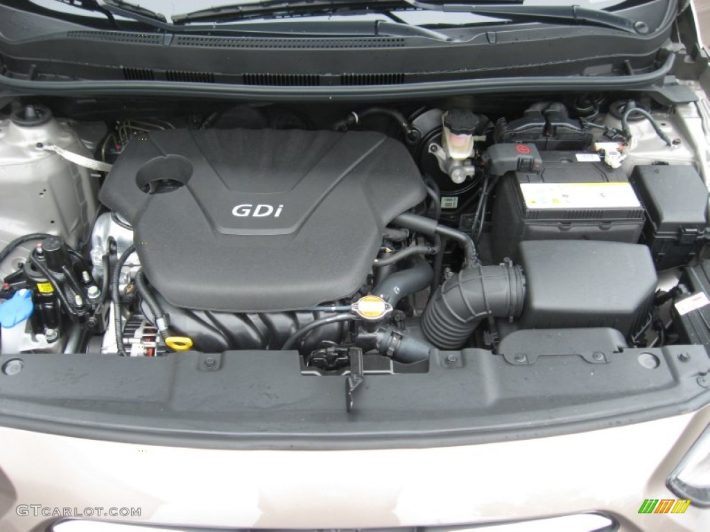 2012 Hyundai Accent GLS 4 Door 1.6 Liter GDI DOHC 16-Valve D-CVVT 4 Cylinder Engine Photo #51827257