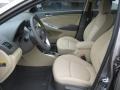 Beige 2012 Hyundai Accent GLS 4 Door Interior Color