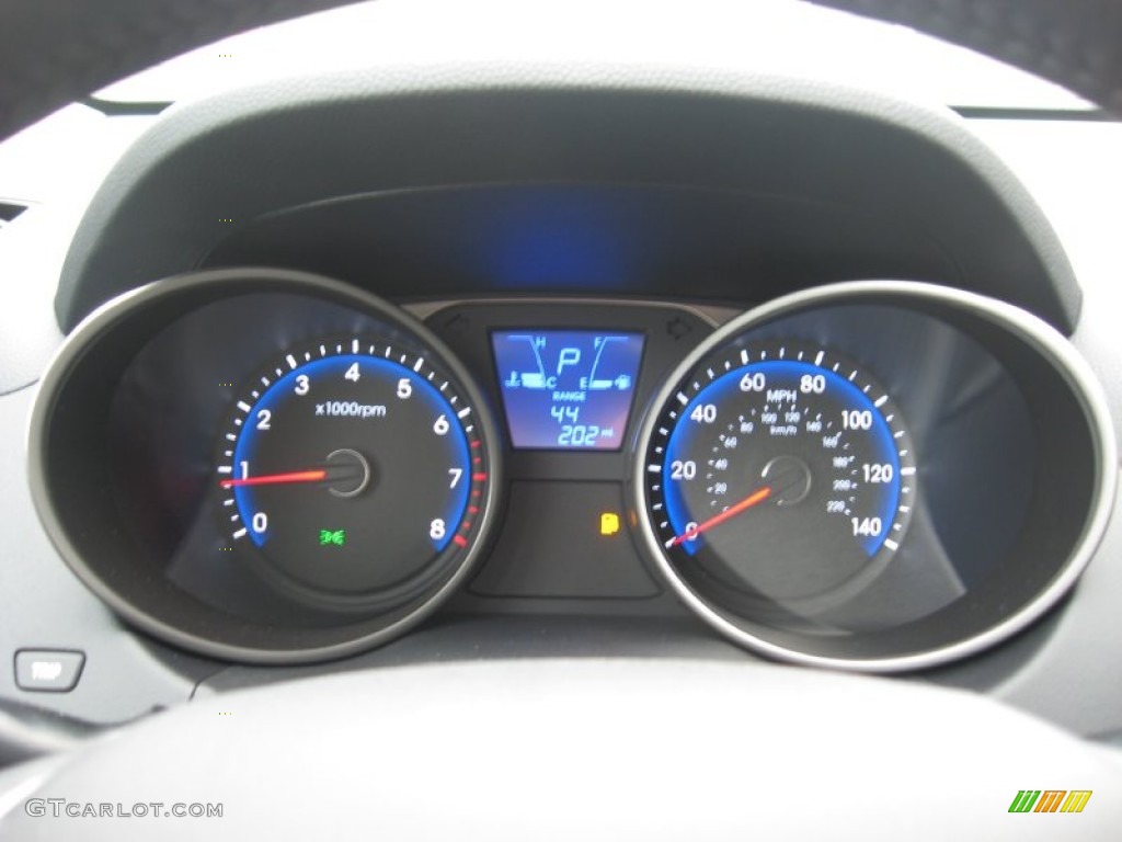 2011 Hyundai Tucson GLS AWD Gauges Photo #51827956