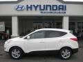 2011 Cotton White Hyundai Tucson GLS  photo #1