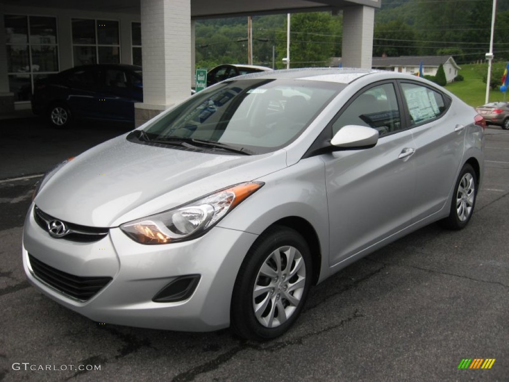 Silver 2012 Hyundai Elantra GLS Exterior Photo #51828412