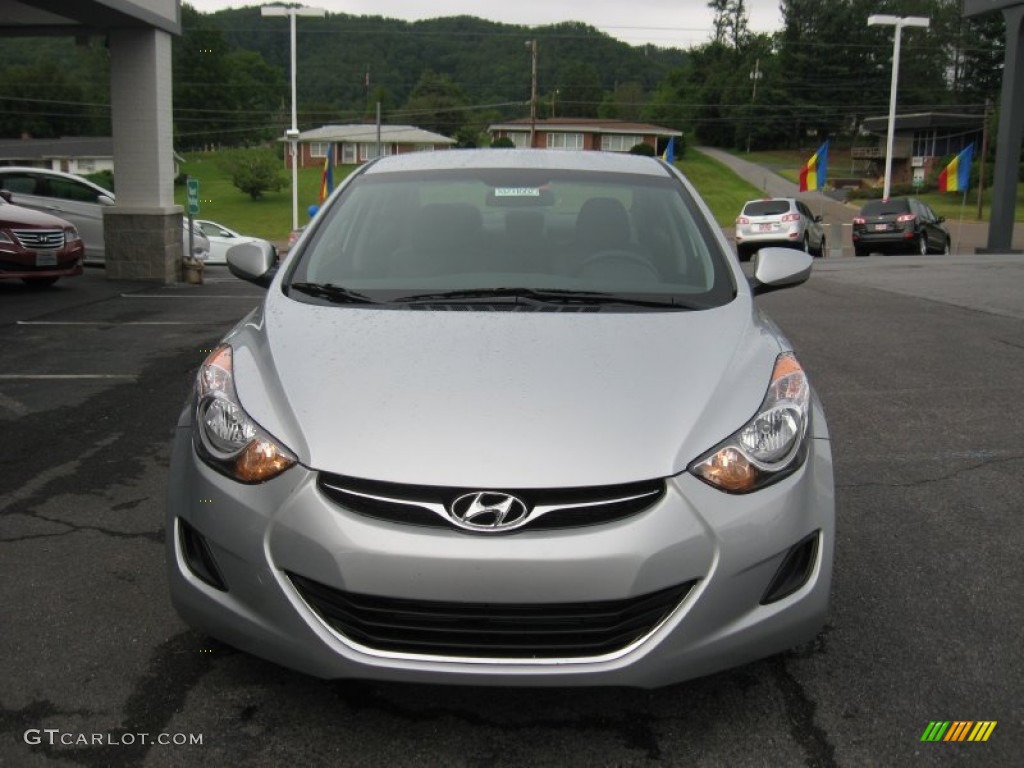 2012 Elantra GLS - Silver / Gray photo #3