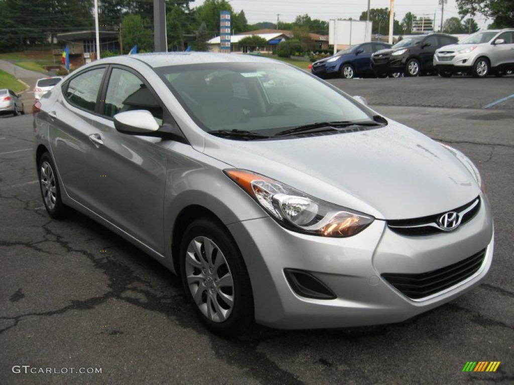 2012 Elantra GLS - Silver / Gray photo #4