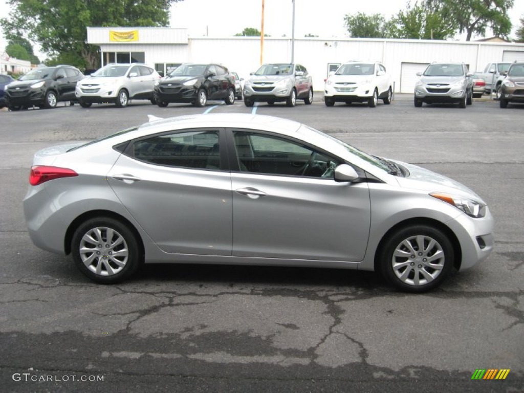 2012 Elantra GLS - Silver / Gray photo #5