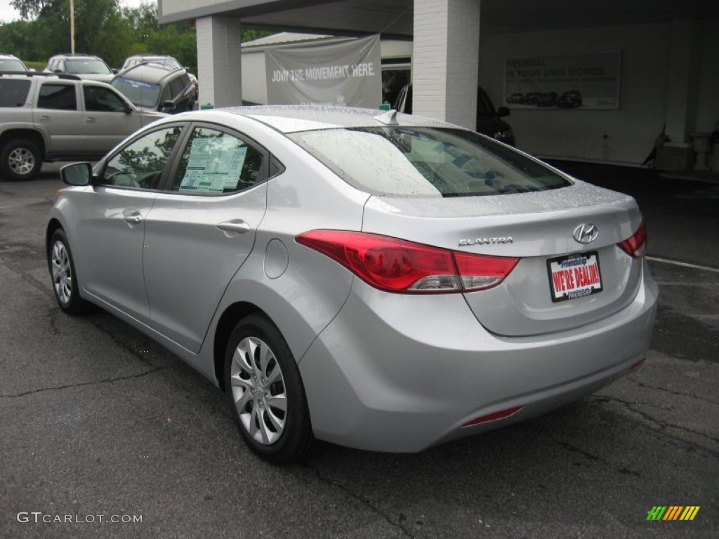 2012 Elantra GLS - Silver / Gray photo #8