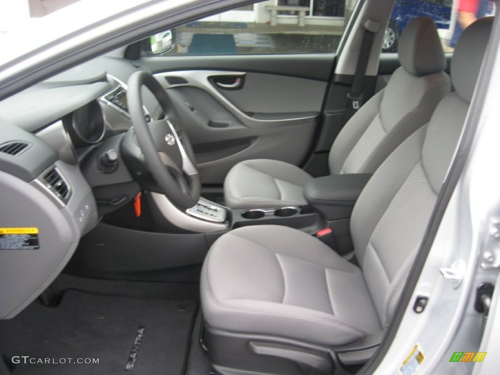 2012 Elantra GLS - Silver / Gray photo #13