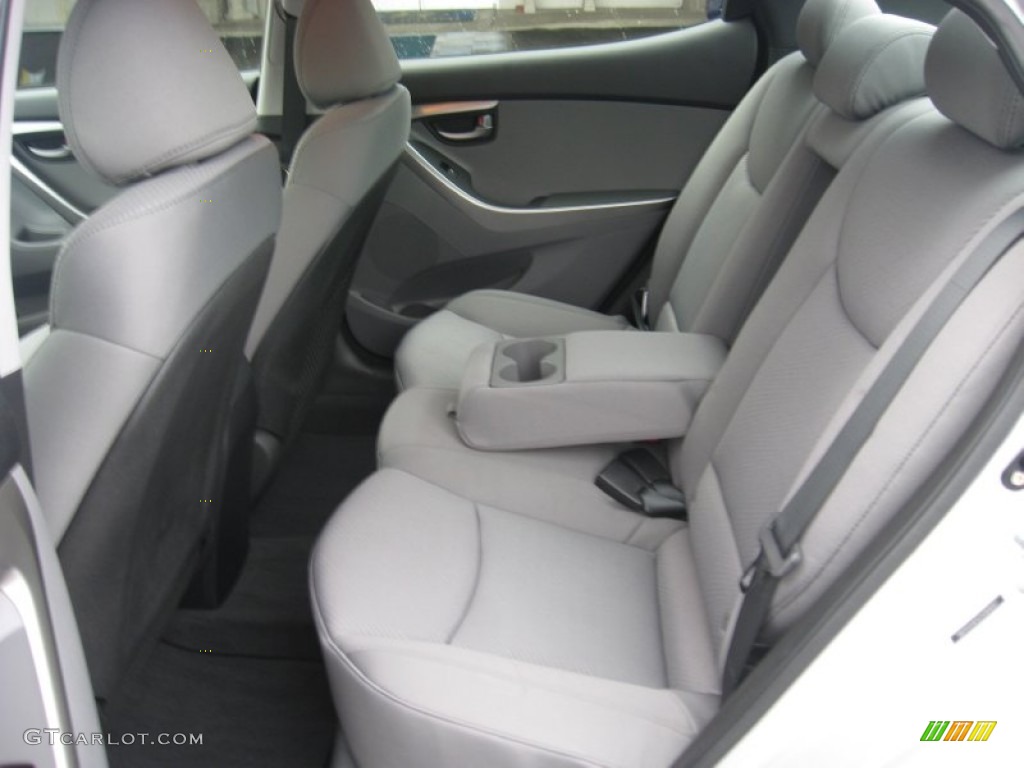 2012 Elantra GLS - Silver / Gray photo #16