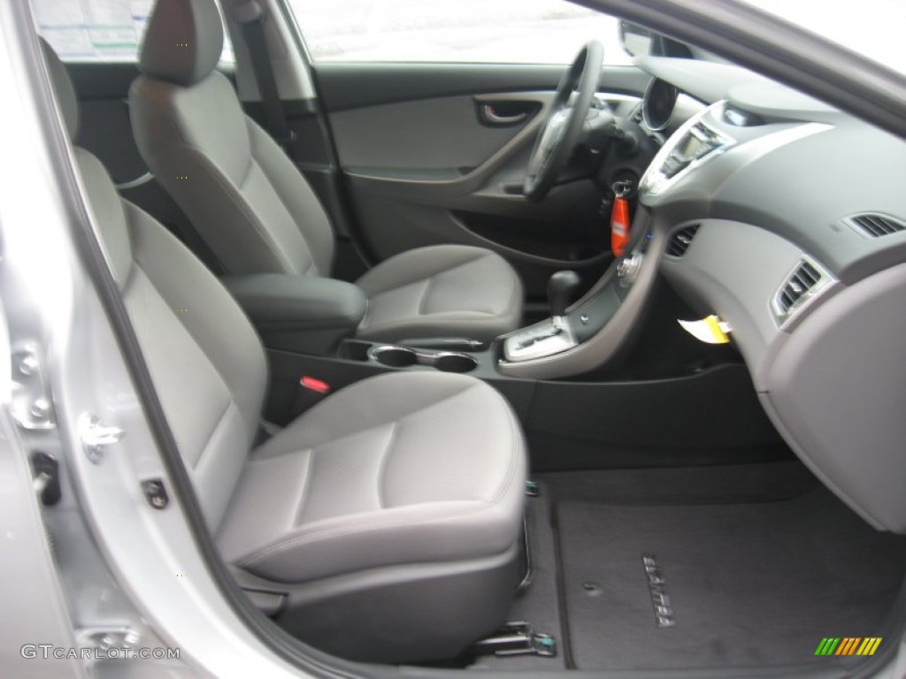 2012 Elantra GLS - Silver / Gray photo #19