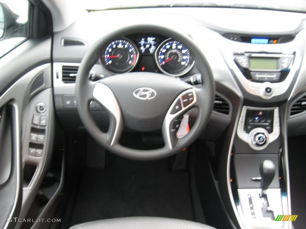 2012 Elantra GLS - Silver / Gray photo #22