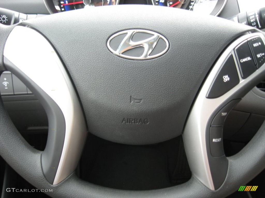 2012 Elantra GLS - Silver / Gray photo #27