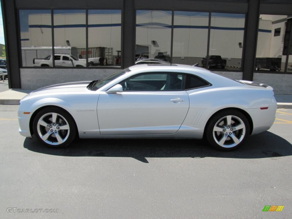 2010 Camaro SS Coupe - Silver Ice Metallic / Gray photo #2