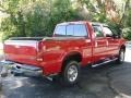 2006 Red Clearcoat Ford F250 Super Duty XLT FX4 Crew Cab 4x4  photo #4