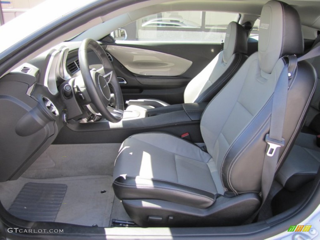 Gray Interior 2010 Chevrolet Camaro SS Coupe Photo #51829075
