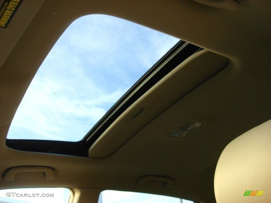 2009 CR-V EX-L 4WD - Green Tea Metallic / Ivory photo #13