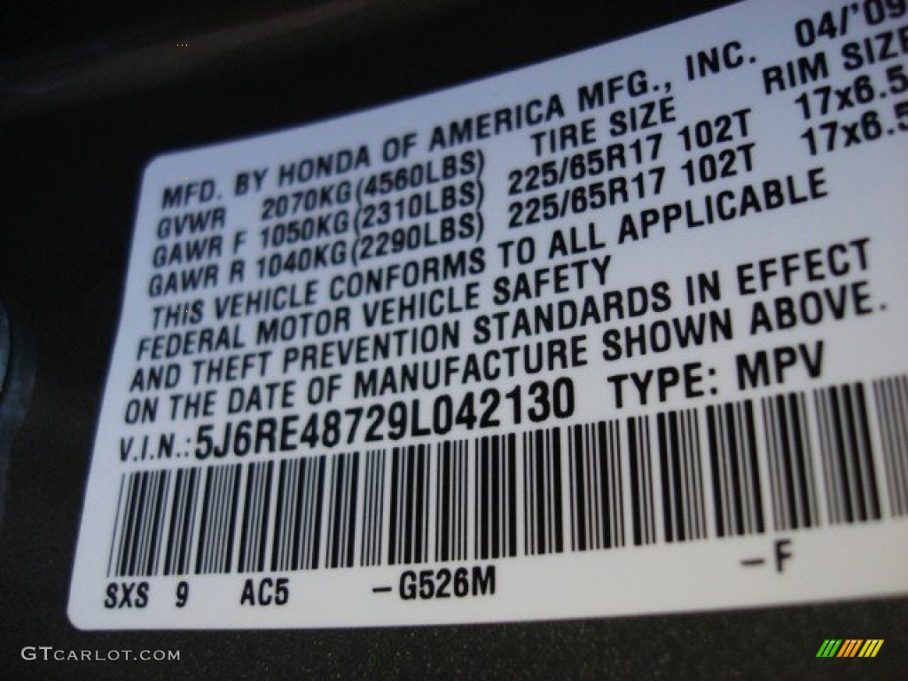 2009 CR-V EX-L 4WD - Green Tea Metallic / Ivory photo #25