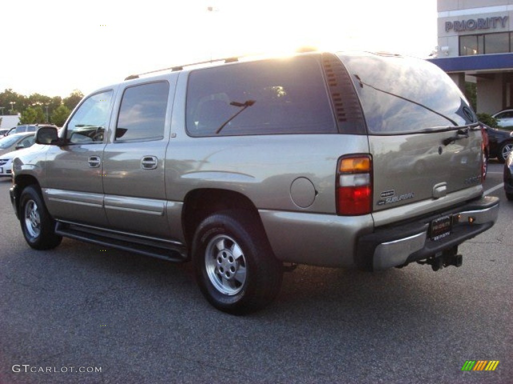 2003 Suburban 1500 LT - Sandalwood Metallic / Tan/Neutral photo #3