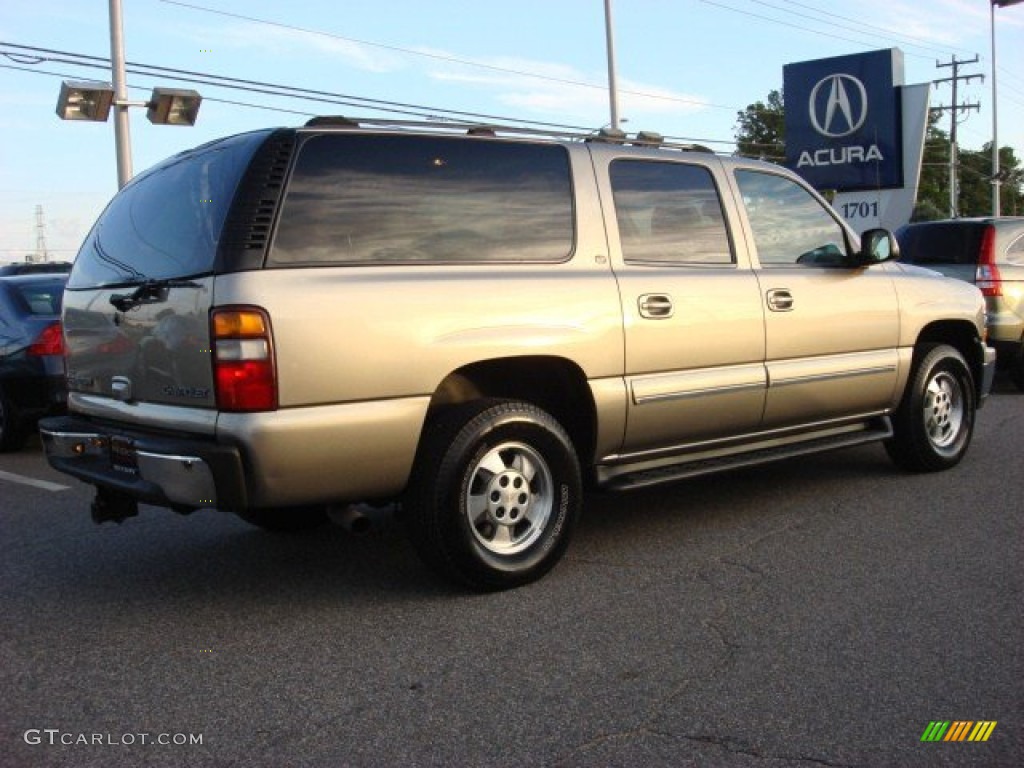 2003 Suburban 1500 LT - Sandalwood Metallic / Tan/Neutral photo #4