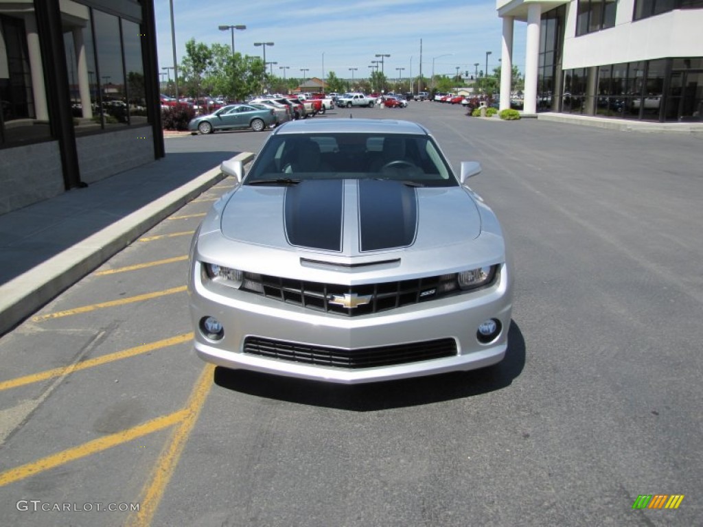 Silver Ice Metallic 2010 Chevrolet Camaro SS Coupe Exterior Photo #51829435