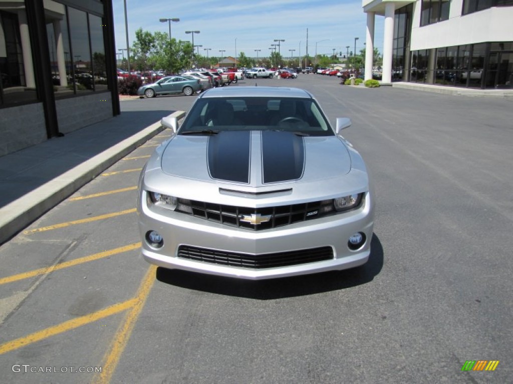 2010 Camaro SS Coupe - Silver Ice Metallic / Gray photo #27