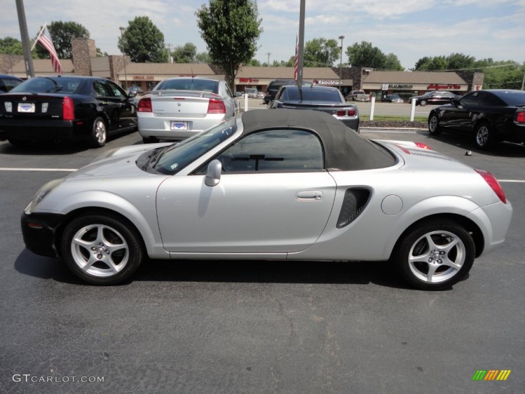 Liquid Silver 2000 Toyota MR2 Spyder Roadster Exterior Photo #51830065