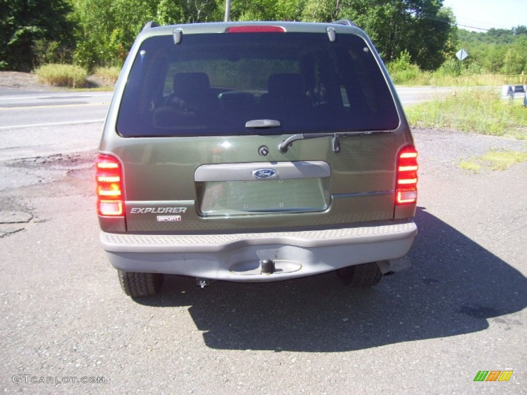 2001 Explorer Sport 4x4 - Spruce Green Metallic / Medium Prairie Tan photo #6