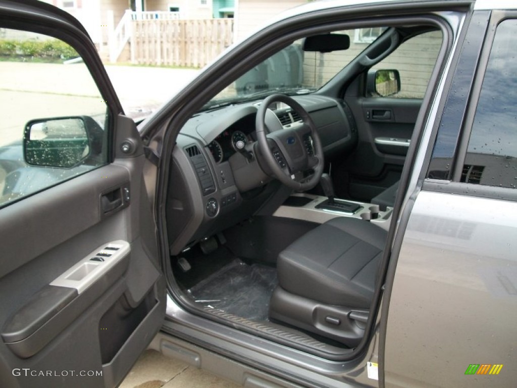 Charcoal Black Interior 2012 Ford Escape XLT Photo #51830425