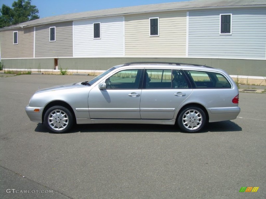 Brilliant Silver Metallic 2002 Mercedes-Benz E 320 4Matic Wagon Exterior Photo #51831697