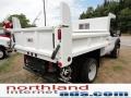 2011 Oxford White Ford F450 Super Duty XL Regular Cab 4x4 Dually Dump Truck  photo #8