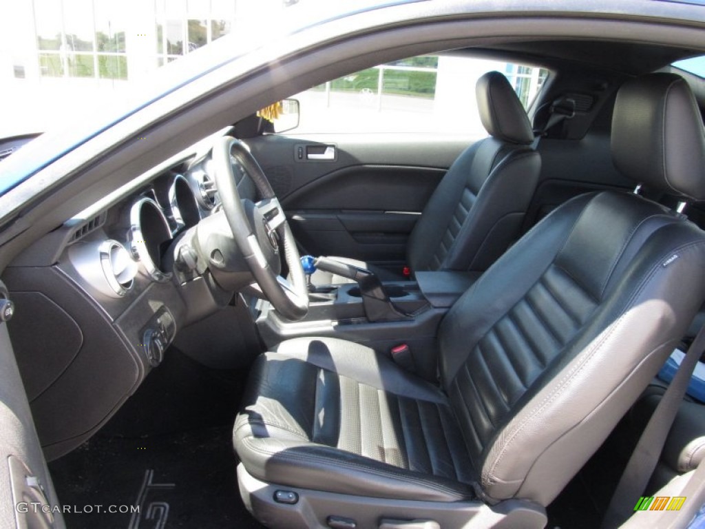 Dark Charcoal Interior 2008 Ford Mustang GT Premium Coupe Photo #51832243