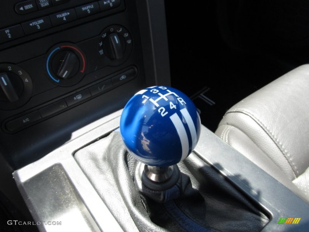 2008 Mustang GT Premium Coupe - Vista Blue Metallic / Dark Charcoal photo #12